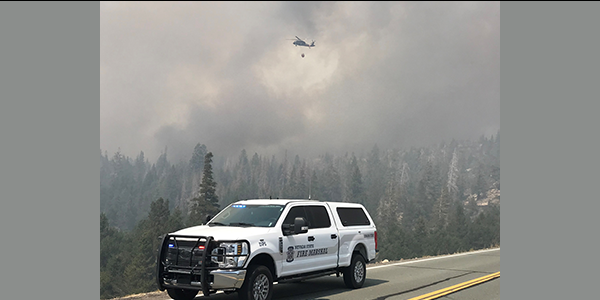 State Fire Marshal Truck & Helicopter